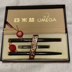 OMEGA Pen Set Fountain & Ball point pens